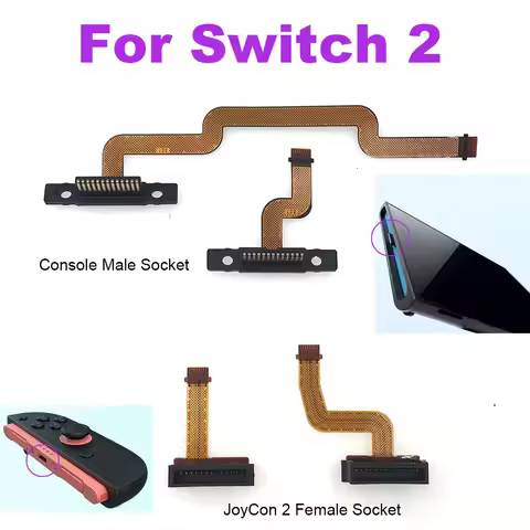 1-5pc Original For Nintendo Switch 2 JoyCon Handle Magnetic Left Right Slide Block Linker For NS2 Co