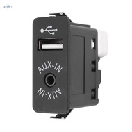 Car USB AUX In Plug Auxiliary Input Socket Adapter for     E81 E87 E90 F10 F12 E70 X4 X5 X6