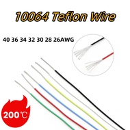 10064 Teflon High Temperature Wire Ultra-Fine Wire FEP Tinned Copper Wire 40 36 34 32 30 28 26AWG So