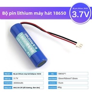 Delipow | Đầu Phát Radio Amplifier với Pin Lithium 18650 3.7V 12V 7.4V