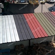 Spandek Pasir 0,45 mm x 3 m / Atap Spandeck / Spandek Gelombang Warna