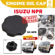S2U Engine Oil Cap Isuzu NPR 4HF1 4HG1 Penutup Minyak Hitam Kereta Lori
