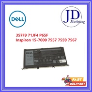 357F9 Inspiron 15-7000 15-7557 7566 71JF4 15-7559 15-7566 15-7567 P65F P65F001 Laptop Battery