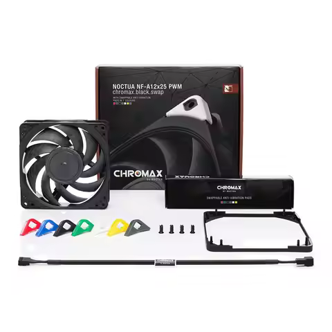 Noctua NF-A12X25 PWM 120mm Case Fan Round Frame New Sterrox® Liquid Crystal Polymer SSO2 Bearing Coo