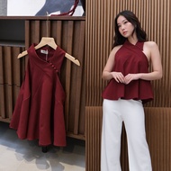 Leizu Halterneck Lunar top Halter top Sleeveless top Camisole top Atwell Apparel