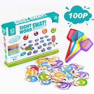 Crazy Sight Word SWAT Board Game Spot a sight word SWAT it
