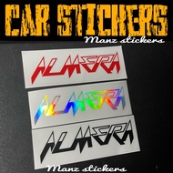 ALMERA  D2 / CAR STICKER
