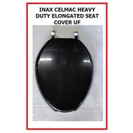 INAX CELMAC Heavy Duty Black Toilet Seat Cover UF