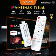 H96 MAX Android 14.0 TV Stick ATV Quad-Core WiFi6 2.4G/5.8Ghz BT5.0 4K AV1 Ultra HD Voice Control Sm
