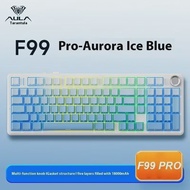 AULA F99 Pro Flame-Purp Switch V2 Mechanical Keyboards 98 Keys 3 Mode RGB Hot Swappable Gamer Keyboa