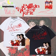 BKPP 2025 Wedding Concert Tshirt Fashion Printing Double Holding Flower T-shirt for Fans Unisex Tshi