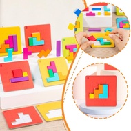 Interactive Puzzle Game Tangram Math Toys Building Board Game In Stock Blocks Logic Desktop U6c0
