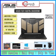 [NEW] ASUS TUF A16 GAMING- FA617N-SN3099W/R7-7735HS/8GB D5/512GB PCIE4/RX 7600S 8GB/16" FHD+ 165HZ/S
