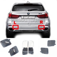 Pair Fit 14-18 BMW X5 M-sport F15 25dX 28iX 30dX 35iX 40dX 50iX Rear Tow Cover 51128062757/511280627