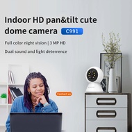 【Worth-Buy】 Vstarcam C991 Hd 3mp 1296p Indoor Camera Mini Size Wifi Ip Camera Home Security Wifi Surveillance Color Night Vision Human Alarm