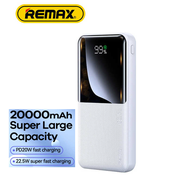 REMAX RPP-623 Large Capacity Fast Charging Power Banks 20000Mah Power Bank Portable Fligth Friendly