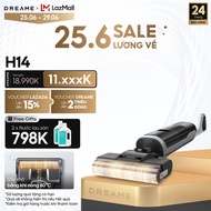 Máy lau sàn hút bụi thông minh Dreame H14/ H14 Ultra- Bản quốc tế - Bảo hành 24 tháng