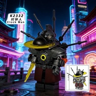 Titan Electric Diamond Man Clock Man Doomsday Watcher Toilet Man Building Blocks Suitable for Boys A