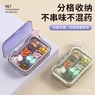 Seven Days Packing Portable Pill Box Portable Moisture-Proof Small Large-Capacity Medicine Mini Pack