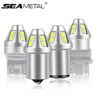 SEAMETAL 1Pc LED Brake Light Turn Signal Light Bulb T20 LED W21/5W 7443 W21W 7440 PY21W P21W Led BAY