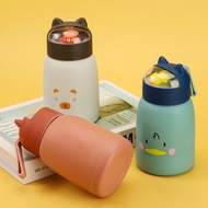 360ml Mini Bottle Glass Silicone Cover Small Capacity Leakproof Water Coffer Tea Botol Comel