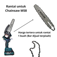 Rantai Chainsaw MODERN M58 Gergaji Baterai