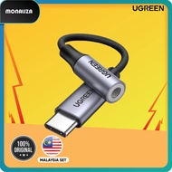 Ugreen USB-C to 3.5MM M/F With Braided - 10CM