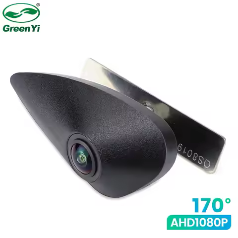 Greenyi 170° AHD 1080P Car Front View Logo Camera For Hyundai Elantra Verna Solaris Tucson IX35 Sant