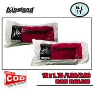 Bicycle inner tube size 16 x 1.75 / 2.00 KingLand