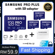SAMSUNG Pro Plus 128GB/256GB/512GB/1TB UHS-I Micro SD Card Read up to 180MB/s Write up to 120MB/s
