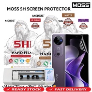 Moss Screen Protector For vivo V40 Pro V40 5G Clear | Matte Anti-Fingerprints Hydrogel Full Cover So