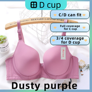 SISTER HOOD BRA BCDE Cup Full coverage 36C 38C 40C 42C 44C 36D 38D 40D 42D 44D 46D Cup Full Wired Pu