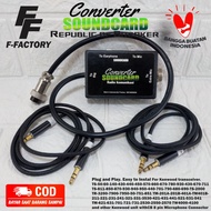 Micom Soundcard Converter/ Kenwood TS-60-140-433-540-450-570-660-670-780-930-430 TS-811-850-740-740-