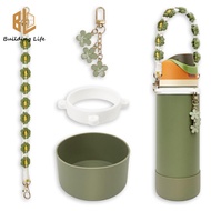 Silicone Boot Set for Owala Water Bottle 24 Oz 32 Oz 40 Oz Includes Anti-Slip Sleeve & Water Bottle 