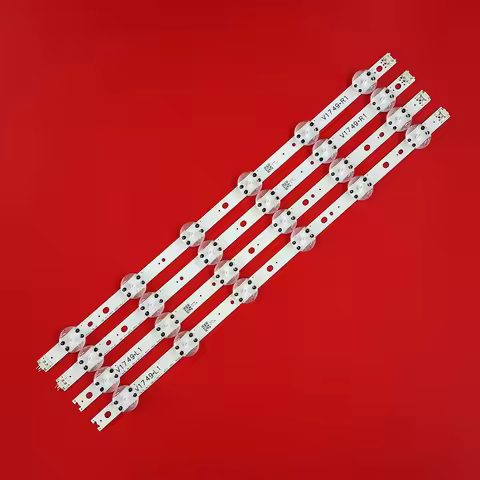 LED strip For 49 V17 49UJ670V 49UV340C 49UJ6565 ART3 2862 2863 6916L-2862A 6916L-2863A V1749R1 V1749