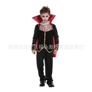 Vampire Men's Baron Halloween Vampire Performance Costume Ball Costume Stage Vampire Prince Costume 
