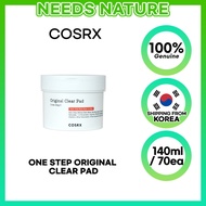 COSRX One Step Original Clear Pad 140ml / 70ea / Moisture (moisture supply) / low irritation / keratin care