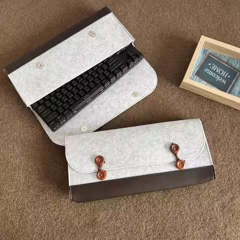 Echome Customized Mechanical Keyboard Storage Bag Multifunctional Button Dustproof Keyboard Bag 60/8