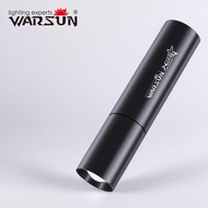 WARSUN 518 Waterproof Zoom Rechargeable LED Portable Mini Flashlight