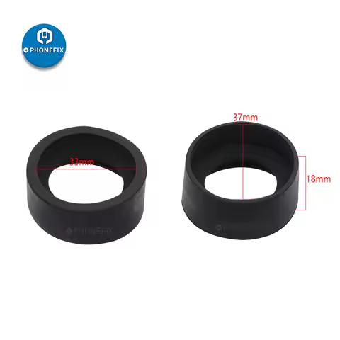 2pcs Soft Rubber Eyepiece Eye Shield 32-33mm Eye Guards Cups For Binocular Stereo Microscope Accesso