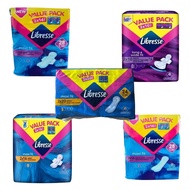 Libresse Maxi Fit (Night Wings 32cm 2x12's / Wings 24cm 2x16's / Night Secure Wings 32cm 2x10's )