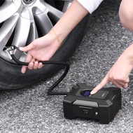 compact 12v electric air pump: multifunctional car tire inflator for easy inflation.