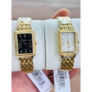 FOSSIL ES5220 ES5271 ES5304 Raquel Three-Hand Date Gold / Rose Gold Tone Stainless Steel Watch