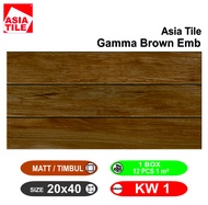 KERAMIK DINDING 20x40 MOTIF KAYU / KERAMIK 20X40 MOTIF KAYU