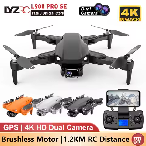 LYZRC L900 PRO SE GPS Drone 4K Professional Brushless Motor 5G WIFI Aerial Photography FPV Helicopte