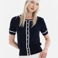 MAVE เสื้อ รุ่น Curve สี NavyPinkWhite