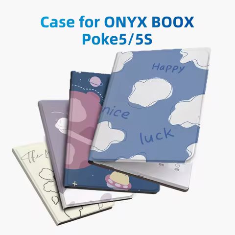 Cover For Onyx BOOX Go 6 and Poke5 6" E Reader Case with Ultra Thin Magnetic Smart Tablet Skin Auto 