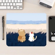 Cute Chill Natural Mouse Pad – Peaceful Landscape, Study Desk Decor