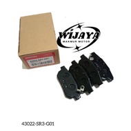 BRAKE PAD REAR BRAKE PAD JAZZ RS/FREED(43022-SR3-G01)