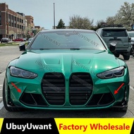 On sale For BMW M3 G80 M4 G82 G83 Carbon Fiber Car Front Spoilers Improve Vehicle Stability Bumper S